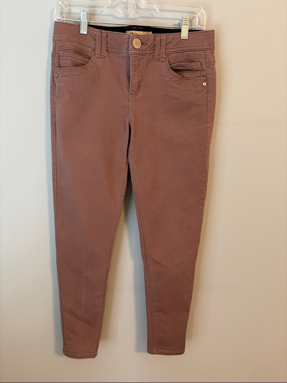 Democracy Dusty Rose Skinny Jeans